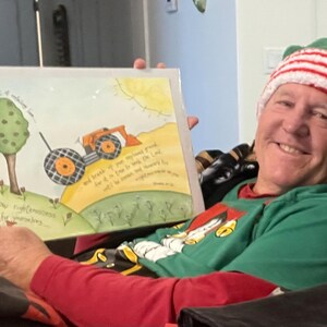 Laura added a photo of their purchase