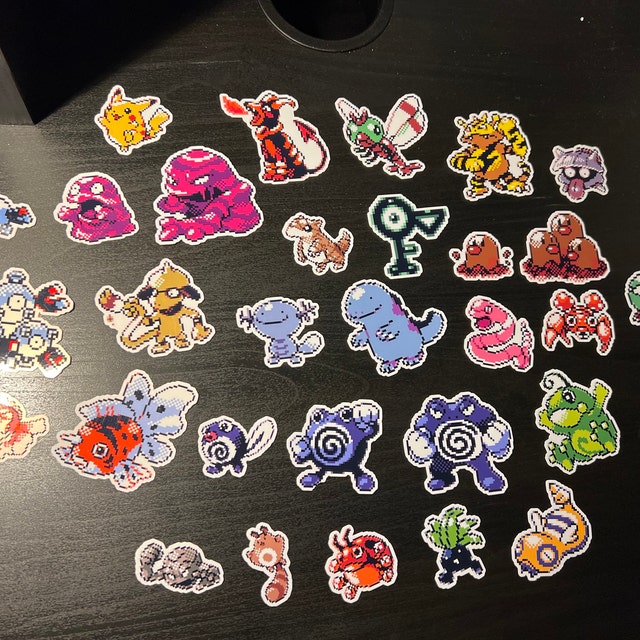 Deoxys Shiny Sprite Edition Sticker by zetaland