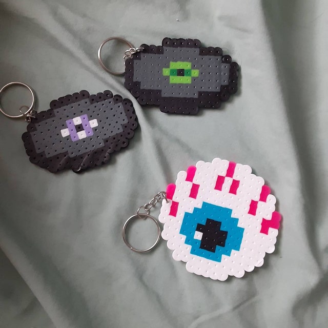 Homemade Perler Bead Keychains in Chino Hills by KaileysKeyrings