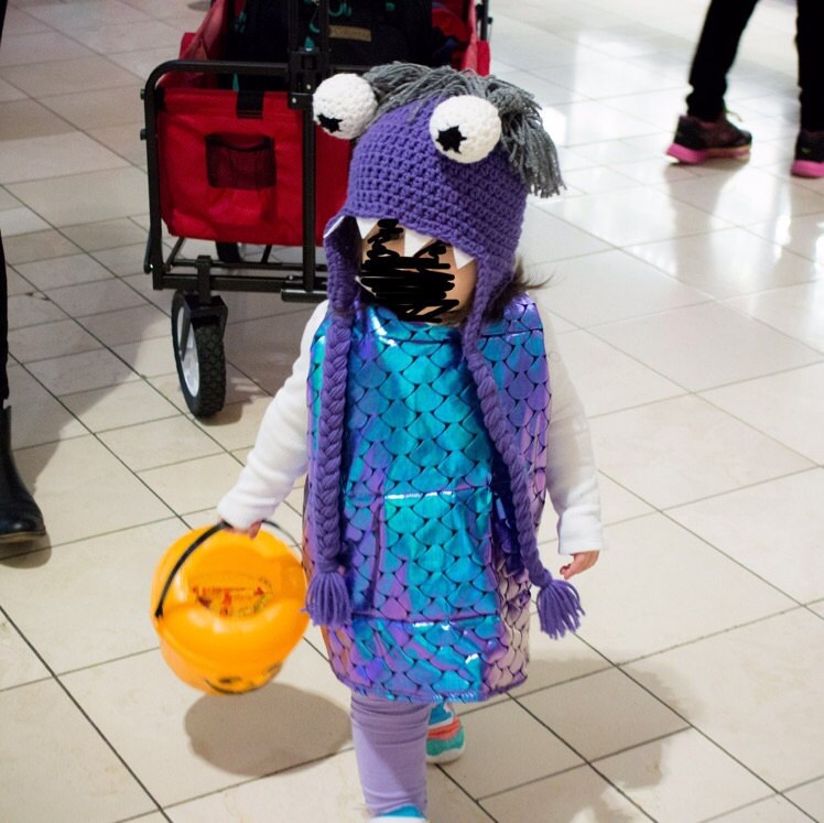 Monsters Inc. Mike Wazowski inspired beanie Etsy