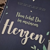 Du lebst nun in meinem Herzen weiter Erinnerungs & Trauerbuch für