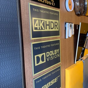 Heimkino Heimkino Schilder Beschilderung Kino Dekor - Etsy.de