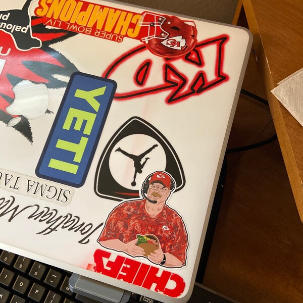 ANDY REID Kansas City Chiefs Sticker Weatherproof Vinyl Hydroflask ...