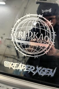 Premium Custom Instagram Username Handle Holographic Vinyl Decal | Car Window Personalized IG Username Sticker Waterproof Social Media