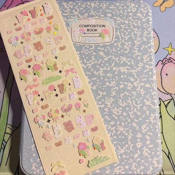 Kpop Polco Deco Stickers "mini Bears" - 1 PC | Kawaii Cute Kpop ...