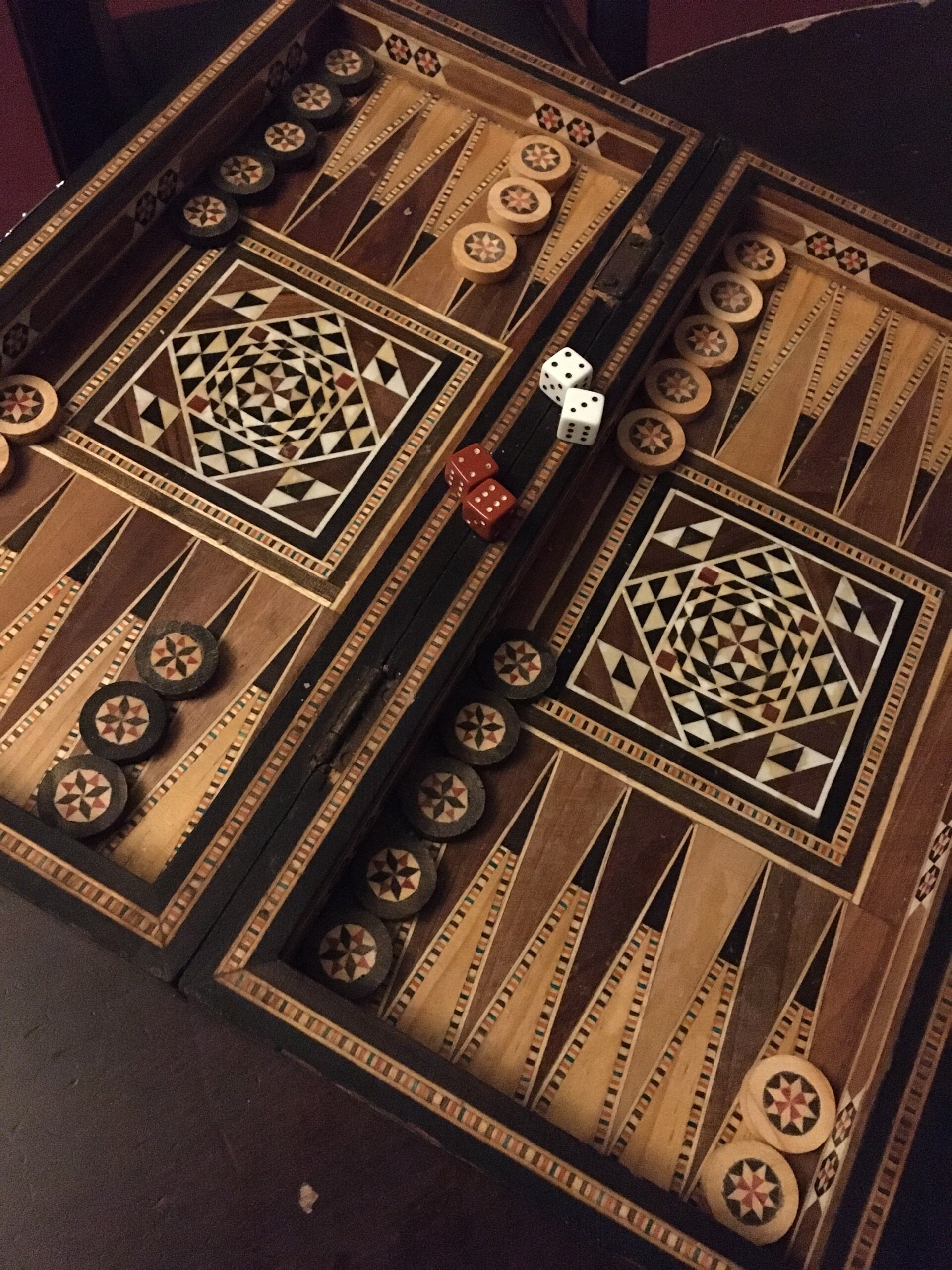30 Piece Set, 35, 25, 20 or 15 mm Checkers / Board Games pieces, Backgammon Pieces, checkers game, wood Checkers, Dice Game Pieces, wooden