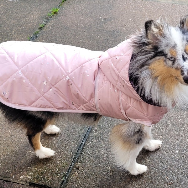 Dog Quilted Coat, Raincoat Sewing Pattern (PDF Download) • Sizes XS-3XL ...