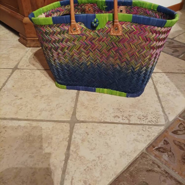 Cache Pot Osier & Fibre de Paille Tressée | Livraison gratuite