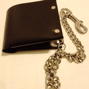 Leather Coin Wallet With Chain, Coin Wallet, Change Wallet,chain Wallet ...
