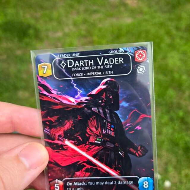 Darth Vader - Leader Alter - Star Wars Unlimited TCG - Etsy Canada