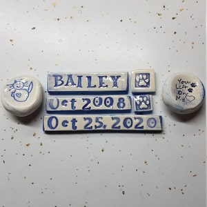 100 Recovery Words Wholesale Handmade Ceramic Worry Stones