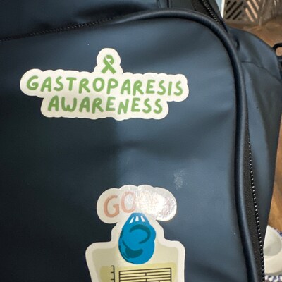 FND Awareness Ribbon Sticker Chronic Illness Chronic Illness Stickers ...