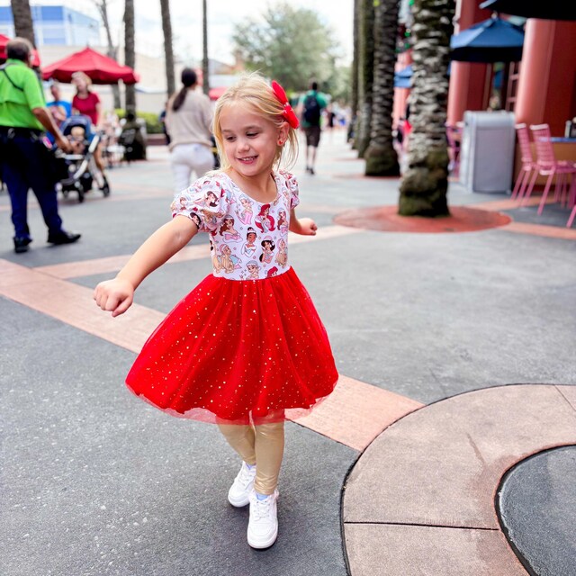 Christmas Minnie Mouse Tulle Dress: Girls Holiday Twirl Tutu - Etsy