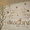 Game of Thrones Inspired 3D Dragon Wall Art: Dragon Silhouettes ...