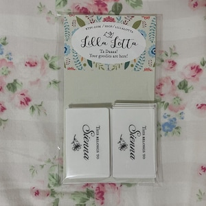 Sienna added a photo of their purchase