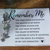 Dimes From Heaven Poem by K. Plunkett Keychain Gift Loss, Loved One ...