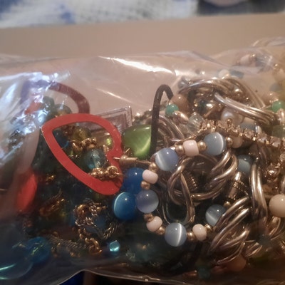 16 Lb Wearable Mystery Jewelry Lot, All Good Condition, All Wearable ...