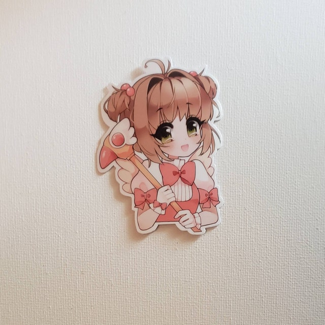  100pcs Kawaii Anime Lovely Stickers Girl Stickers Card Captor  Sakura Stickers : Toys & Games