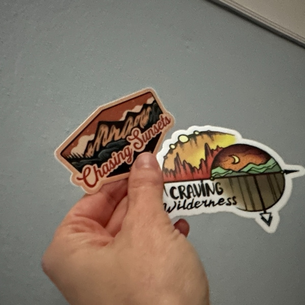 Explore Sticker Pack Vinyl Sticker Scrapbook Car Decal Bumper Sticker ...