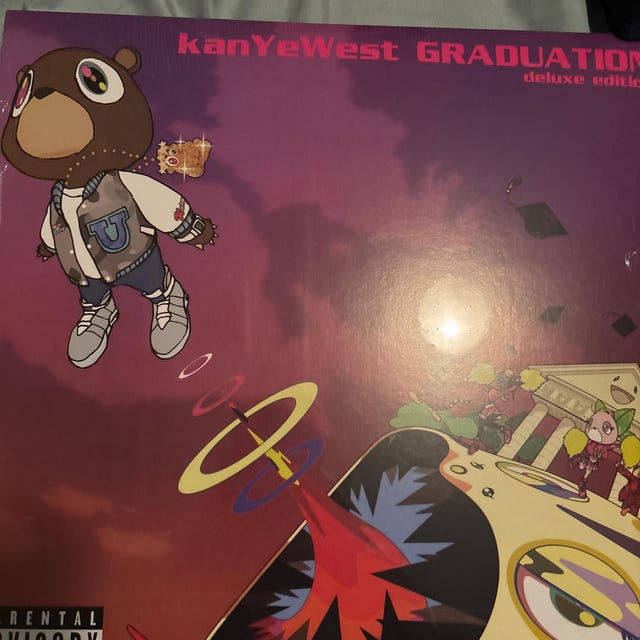 Kanye West Graduation 2LP Vinyl Limited Purple 12