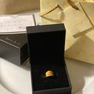 24k Korean Gold Baby Ring Birthday 999 Pure Banji Ban Don Etsy