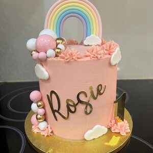 66-teiliges Kuchen-Deko-Set Mit Kugeln In Weiß, Rosa & Gold – Perfekt Für Cupcakes, Geburtstag & Hochzeit