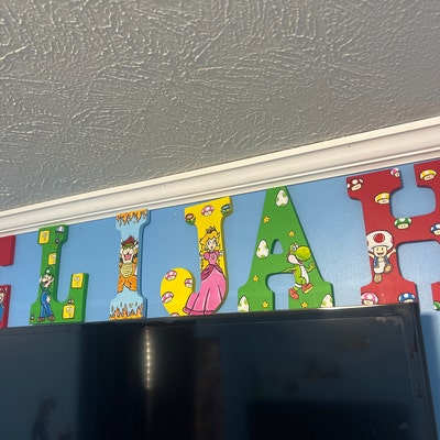 Hand Painted Batman Letters PER LETTER - Etsy