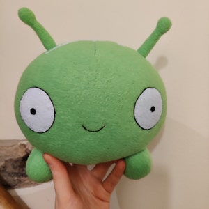 Mooncake Final Space Green Alien Handmade Plusch Etsy