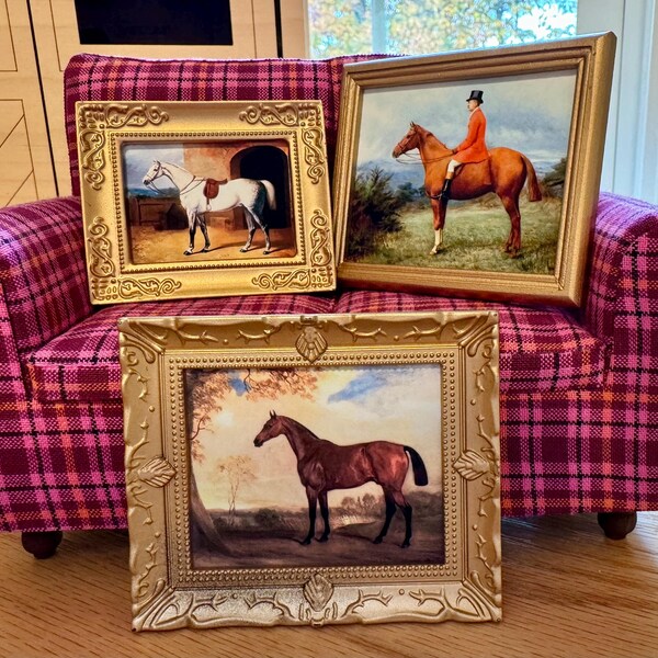 Monet Water Lilies Bridge Miniature Dollhouse Art Picture 8552 - Etsy