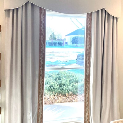 Luxury Velvet Curtain Panels for Tall Window, Beautiful Custom High ...