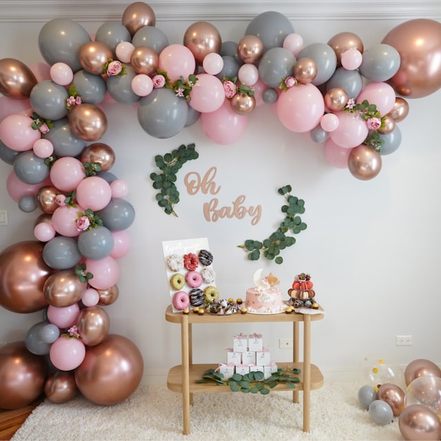 Arche Ballon Rose, 104 Pièces Guirlande Ballons Anniversaire, Kit Arche  Ballon pour Decoration Anniversaire, Decoration Mariage, Baby Shower :  : Cuisine et Maison