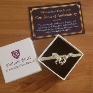 Fleur De Lys Set Of Cufflinks And Tie Clip, Handmade, In Fine Pewter