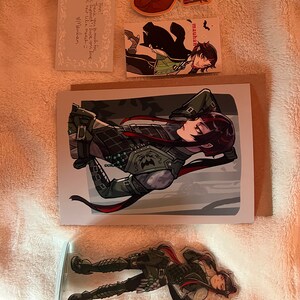 TWISTED WONDERLAND Heartslabyul Riddle Rosehearts 8.5x11 Art Print ...