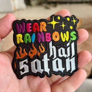 Trans Rights Are Human Rights Patch / Vegan Adhesive / Iron or Sew on ...