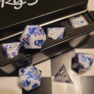 Runes RPG Dice Set / Dice for Dnd / Standard Dice for D&D, Dungeons and ...