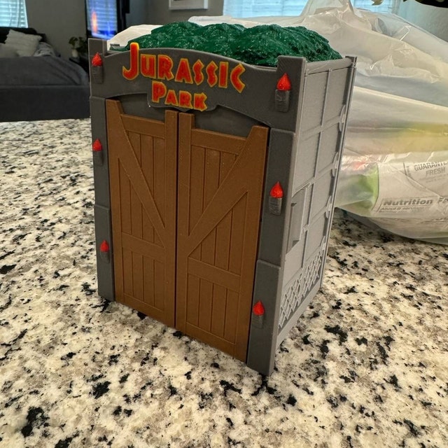 Jurassic Park Deck Box For MTG  Holds 100 Cards, Perfect For Commander/EDH