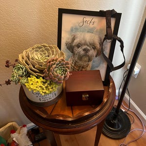Etsy-koper heeft een foto van de aankoop toegevoegd
