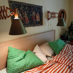 中世のタペストリー壁掛け - 領主の情景 - ミルフルールモチーフ