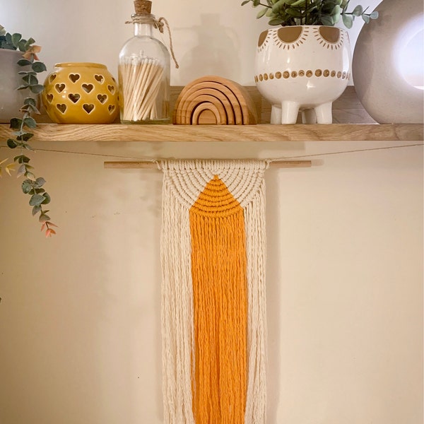 DIY Kit Large Macrame Wall Hanging Kit With Video Tutorial Make