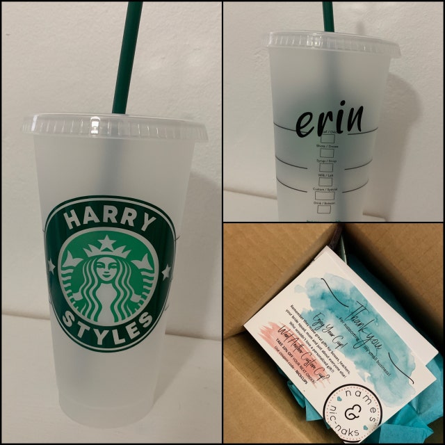 🥤🥤🌹🌹🧸🧸✨✨🛍🛍  Personalized starbucks cup, Starbucks cup