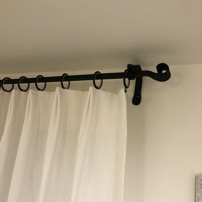Window Shelf BRACKETS Holds a Curtain Rod Different Designs - Etsy