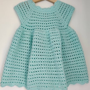 CROCHET PATTERN PDF Sweet Cecilia Dress/ Baby Dress/ 6 Months - Etsy UK