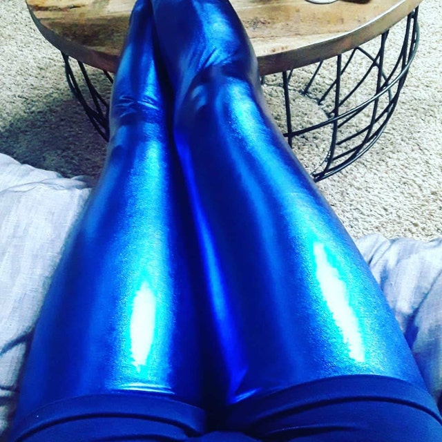 Wet Look Leggings, Spandex Shiny Leggings. Metallic Sexy Leggings. Vegan  Leather Leggings. Latex Look. -  Israel