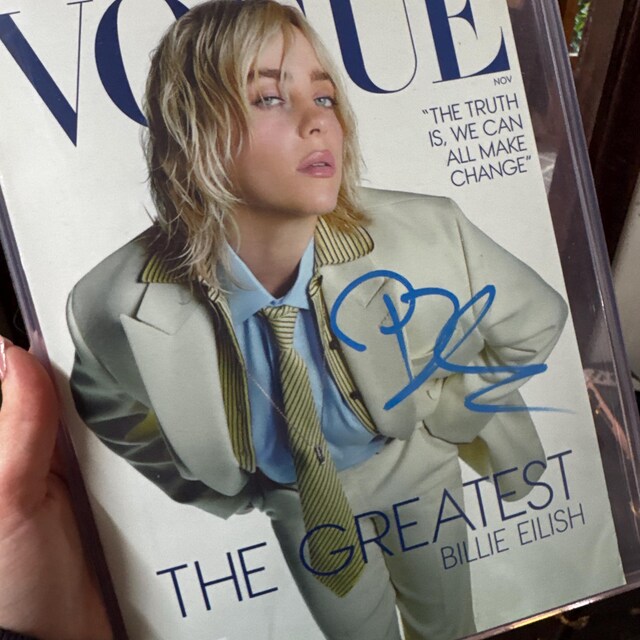 Billie Eilish - VOGUE Nov 2024 - New Signed Magazine COA