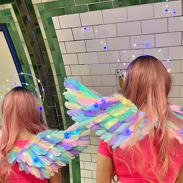 LED Yellow Bumble Bee Burning Man Headpiece Outfit Festival Clothing ...