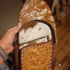 Western Belt - Floral Buckstitch
