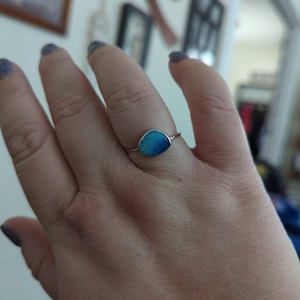 Customer photo from Katie, Raw Australian Opal Ring