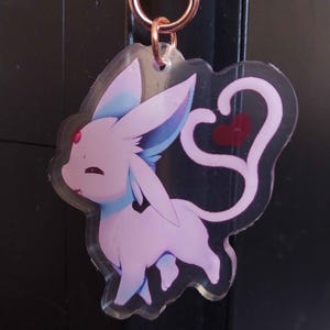 イーブイ進化形 - クリアアクリルチャーム - Etsy 日本