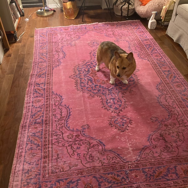 Traditional Small Rug, 2.7 X 1.5 Ft Vintage Rug, Antique Authentic Rug ...