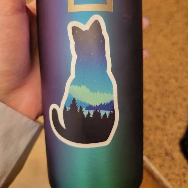 Dog Mom And Dog Dad Set - 3\" Vinyl Sticker - For Car Laptop Water Bottle Phone...